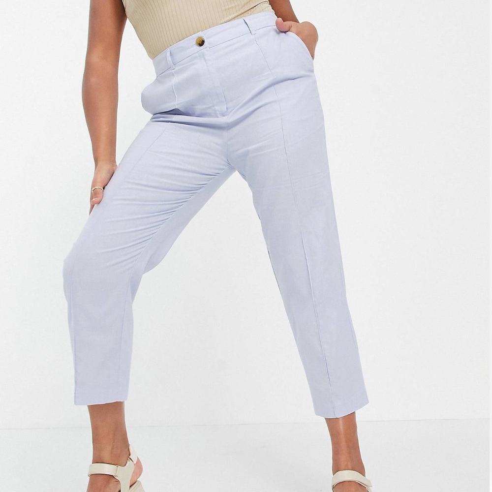 Linen suit pants